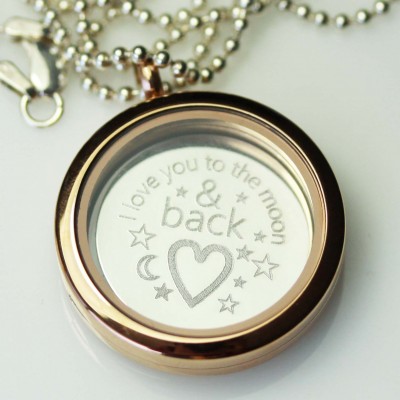 Engraved - I Love You to the Moon & Back Plate